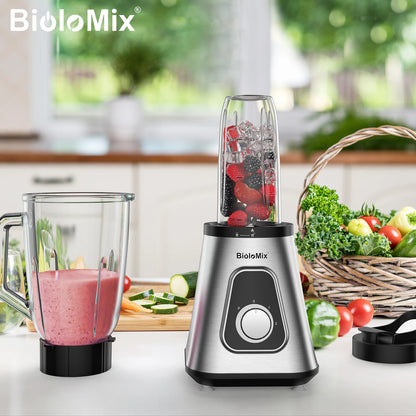 MixNJuice 1300W Smoothie Blender – Personal & Family Use